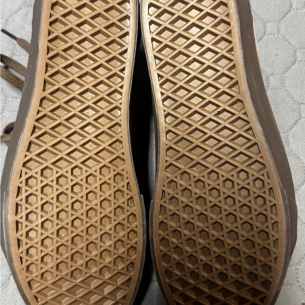 Vans Brown Suede Old Skool Sneakers with Black Soles